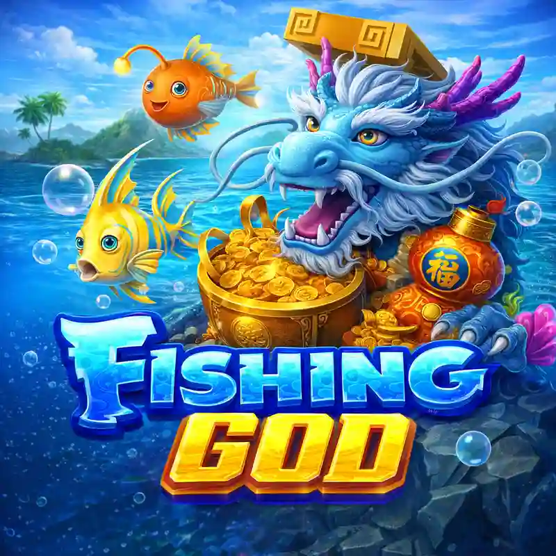 Fishing God game interface on plus777