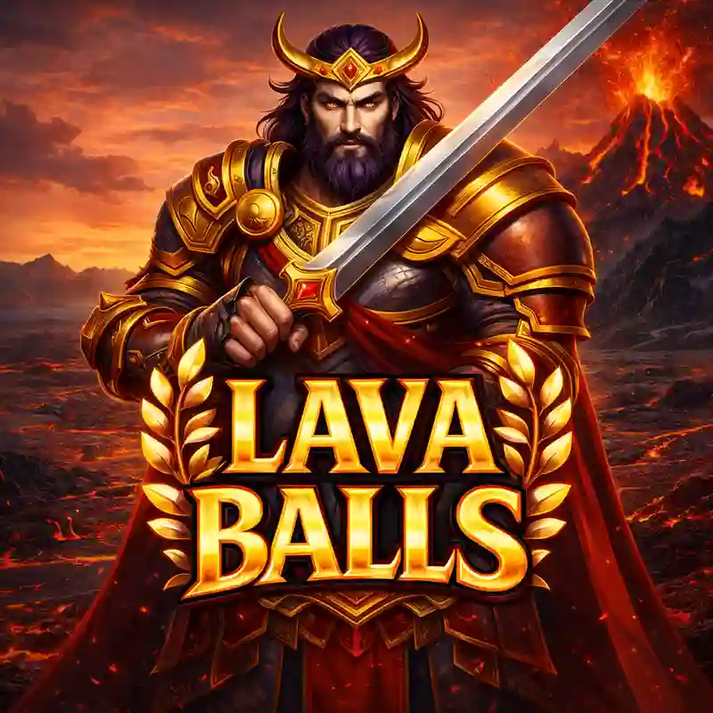 Lava Balls Casino Game Interface