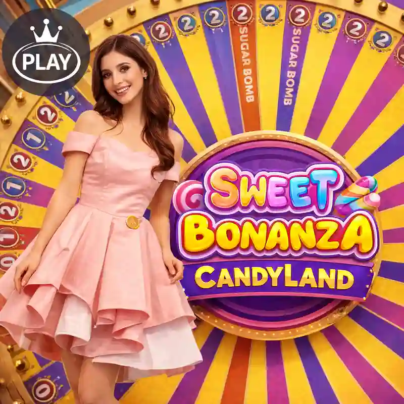 Sweet Bonanza Candyland Live Game Show at plus777 Casino